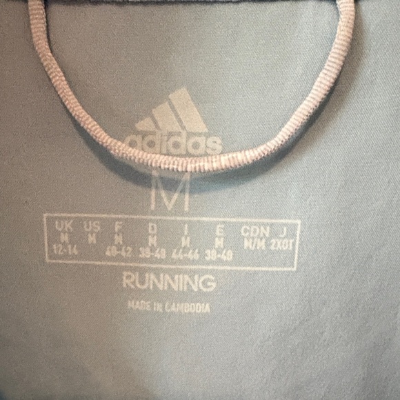 Adidas Sky Blue Performance Jacket - Picture 2 of 10